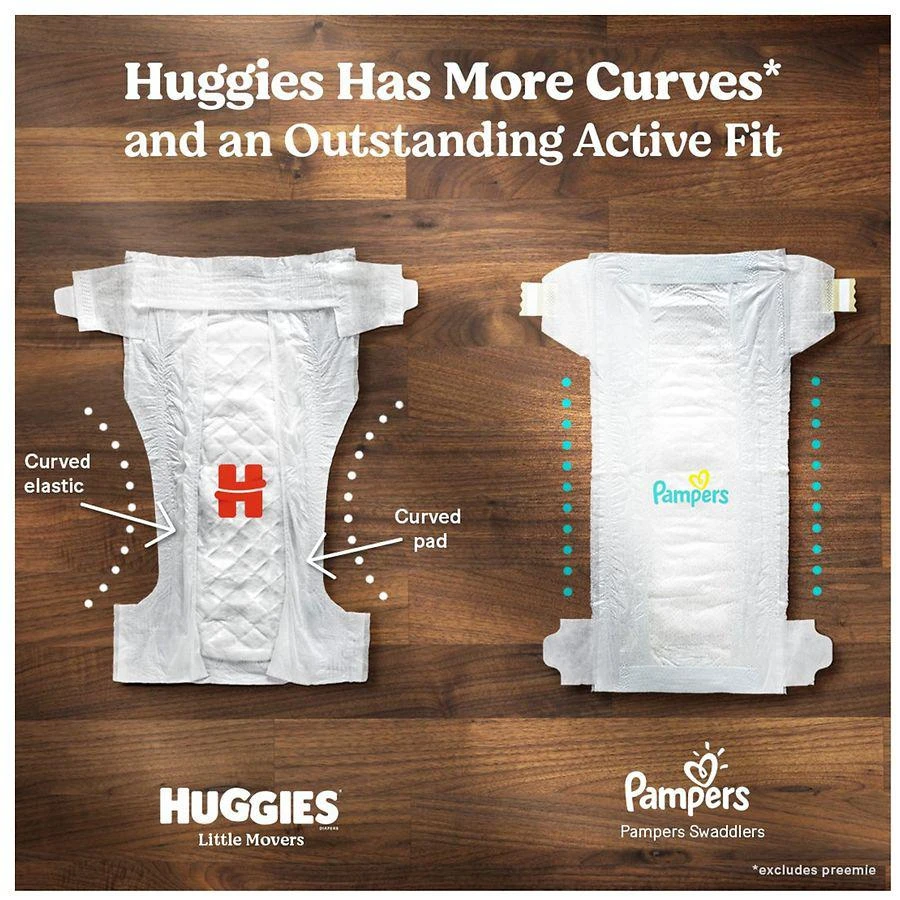 商品Huggies|Baby Diapers Unscented, Size 3 (16-28 lbs),价格¥86,第4张图片详细描述