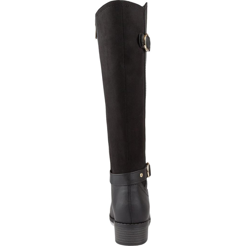 Karen Scott Womens Leandraa Wide Calf Zipper Knee-High Boots商品第7张图片规格展示