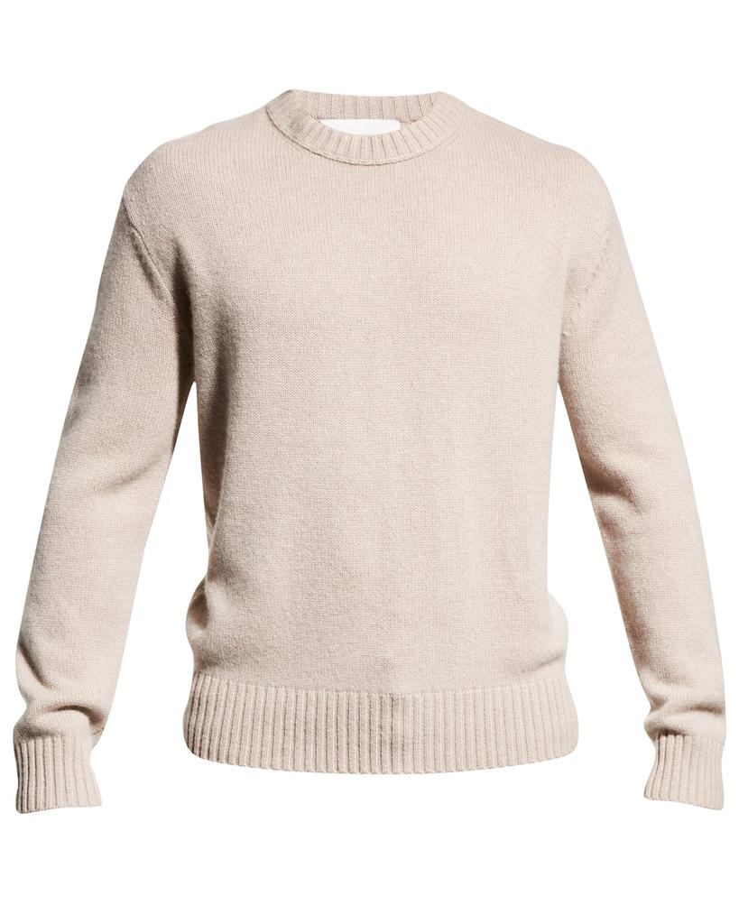 Men's Cashmere Knit Sweater商品第2张图片规格展示