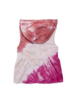 商品Splendid|Baby Girl's Faux Fur Shell Hooded Vest,价格¥79,第2张图片详细描述