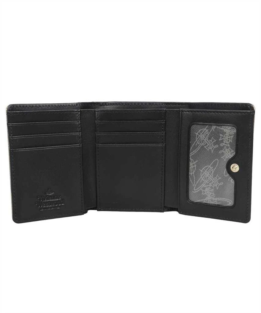 商品Vivienne Westwood|SMALL LEATHER FLAP-OVER WALLET,价格¥1050,第3张图片详细描述