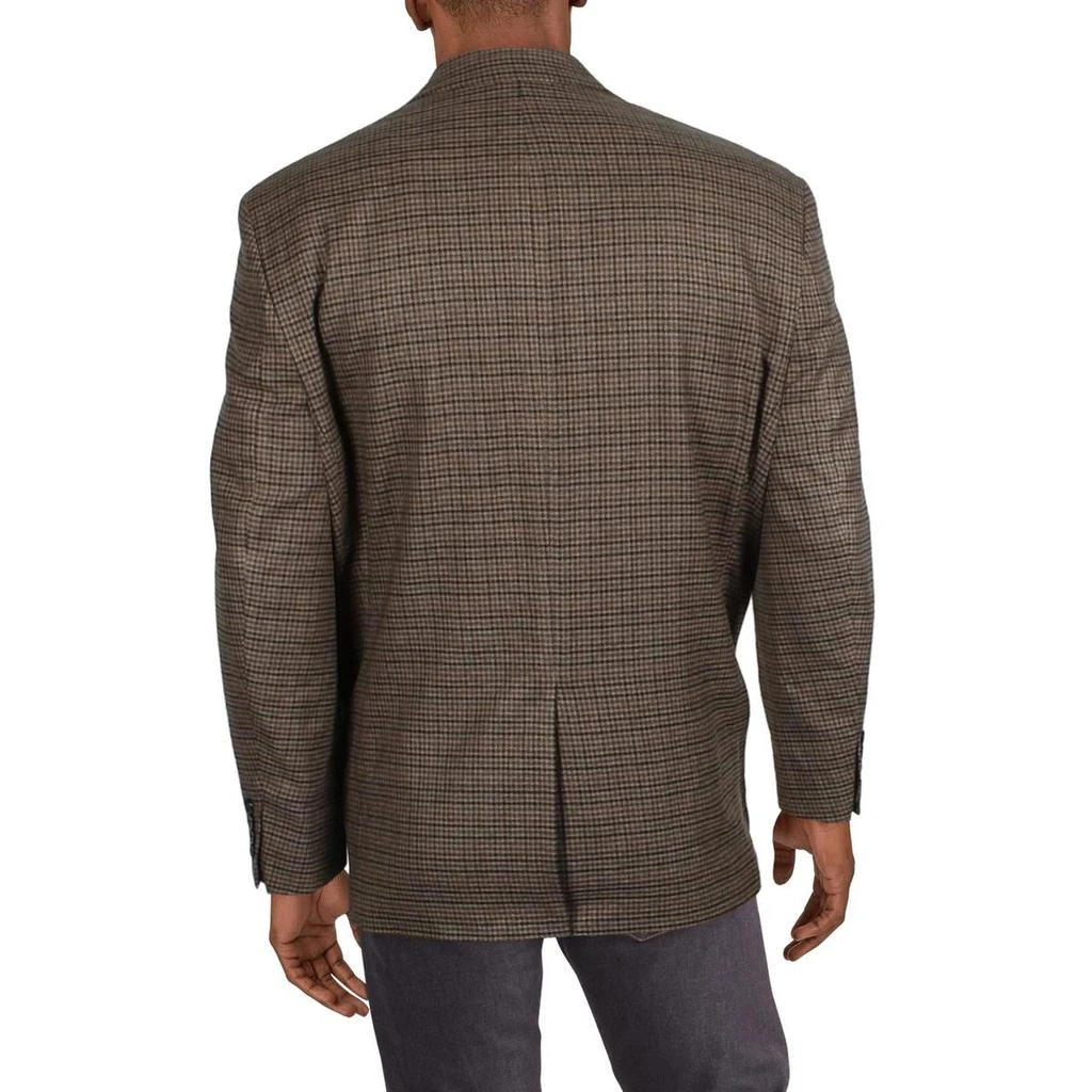 商品Ralph Lauren|Lauren Ralph Lauren Mens Lexington Houndstooth Long Sleeve Jacket,价格¥366,第2张图片详细描述