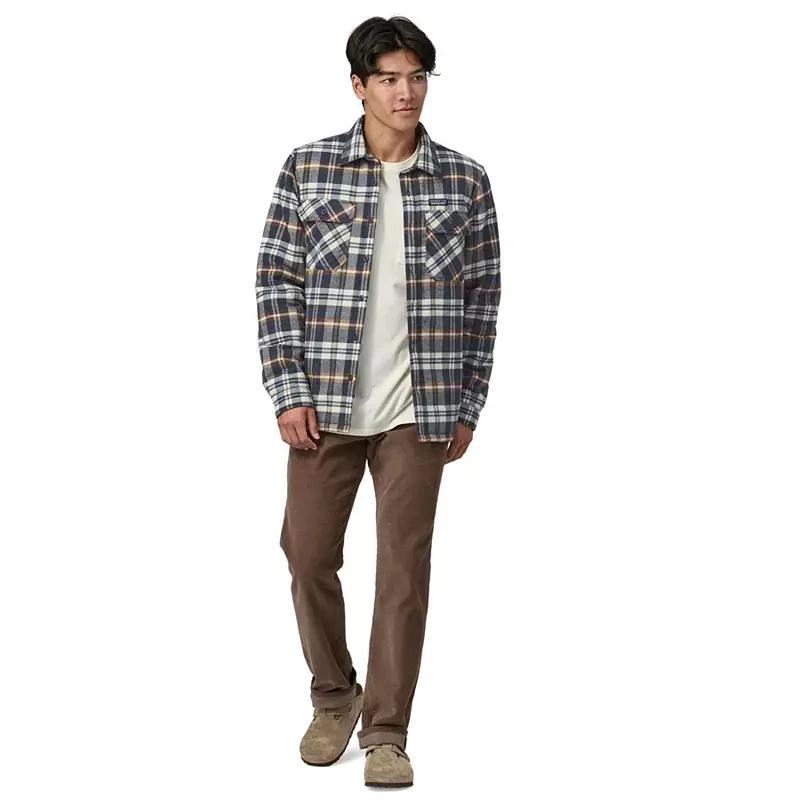 商品Patagonia|Patagonia Men's Insulated Organic Cotton Mid-Weight Fjord Flannel Shirt,价格¥639,第2张图片详细描述