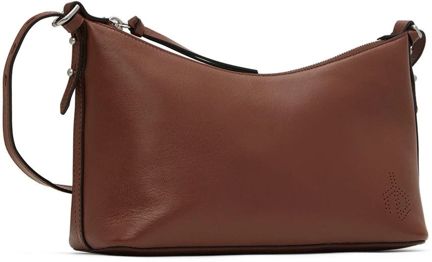 商品Rag & Bone|Burgundy Leather Shoulder Bag,价格¥1622,第2张图片详细描述