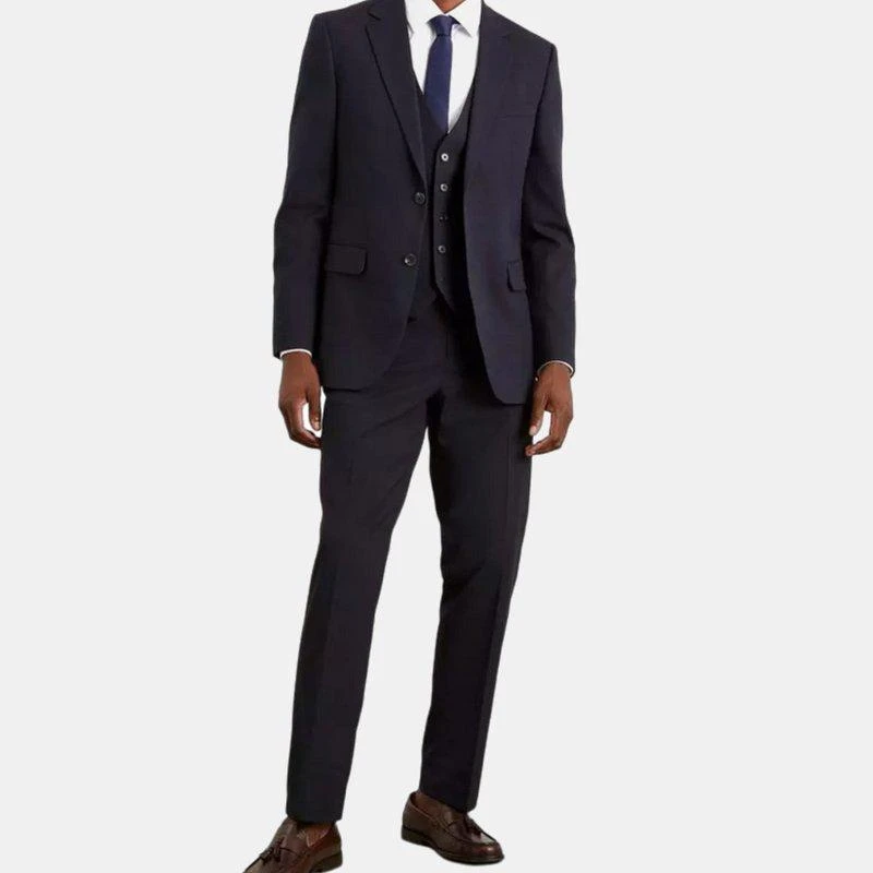 商品Burton|Mens Essential Plus Tailored Suit Trousers Navy,价格¥272,第1张图片