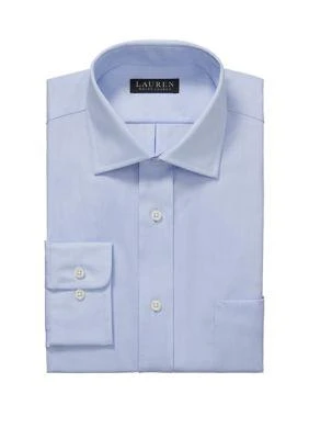 商品Ralph Lauren|Ralph Lauren Mens Regular Fit Ultra Flex Non Iron Stretch Dress Shirt,价格¥645,第1张图片详细描述