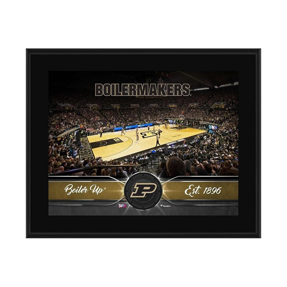 商品Fanatics Authentic|Purdue Boilermakers 10.5'' x 13'' Sublimated Basketball Plaque,价格¥225,第1张图片