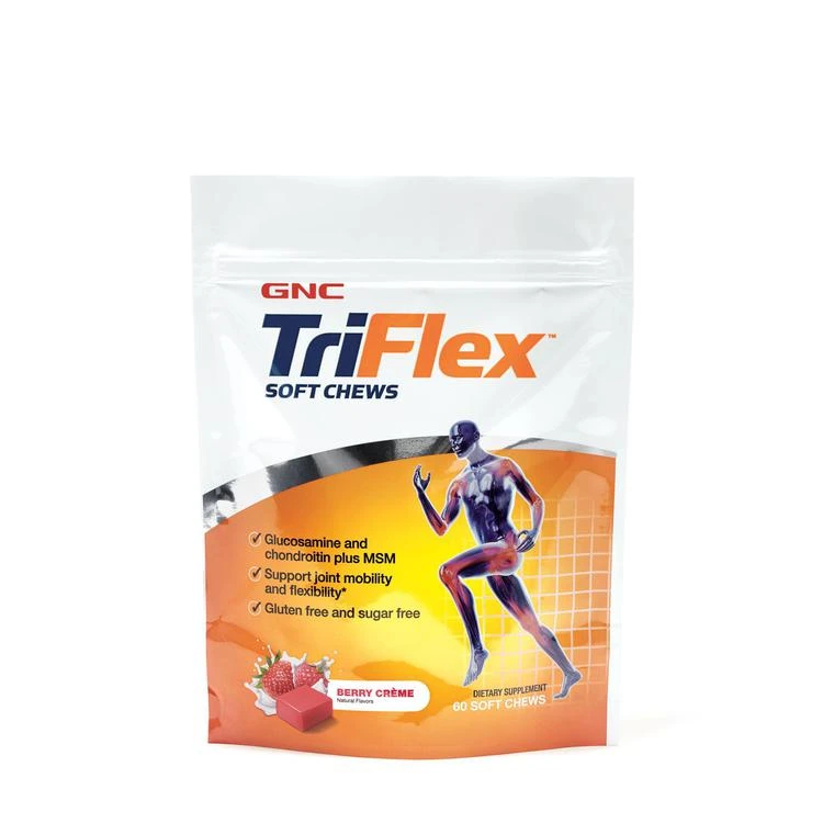商品GNC|TriFlex™ 优骨力片软糖 - 浆果奶油味,价格¥185,第1张图片