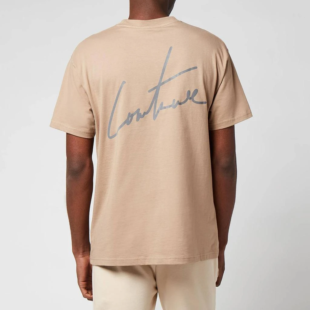 商品The Hut|The Couture Club Men's Signature Reflective Regular T-Shirt - Sand,价格¥143,第2张图片详细描述