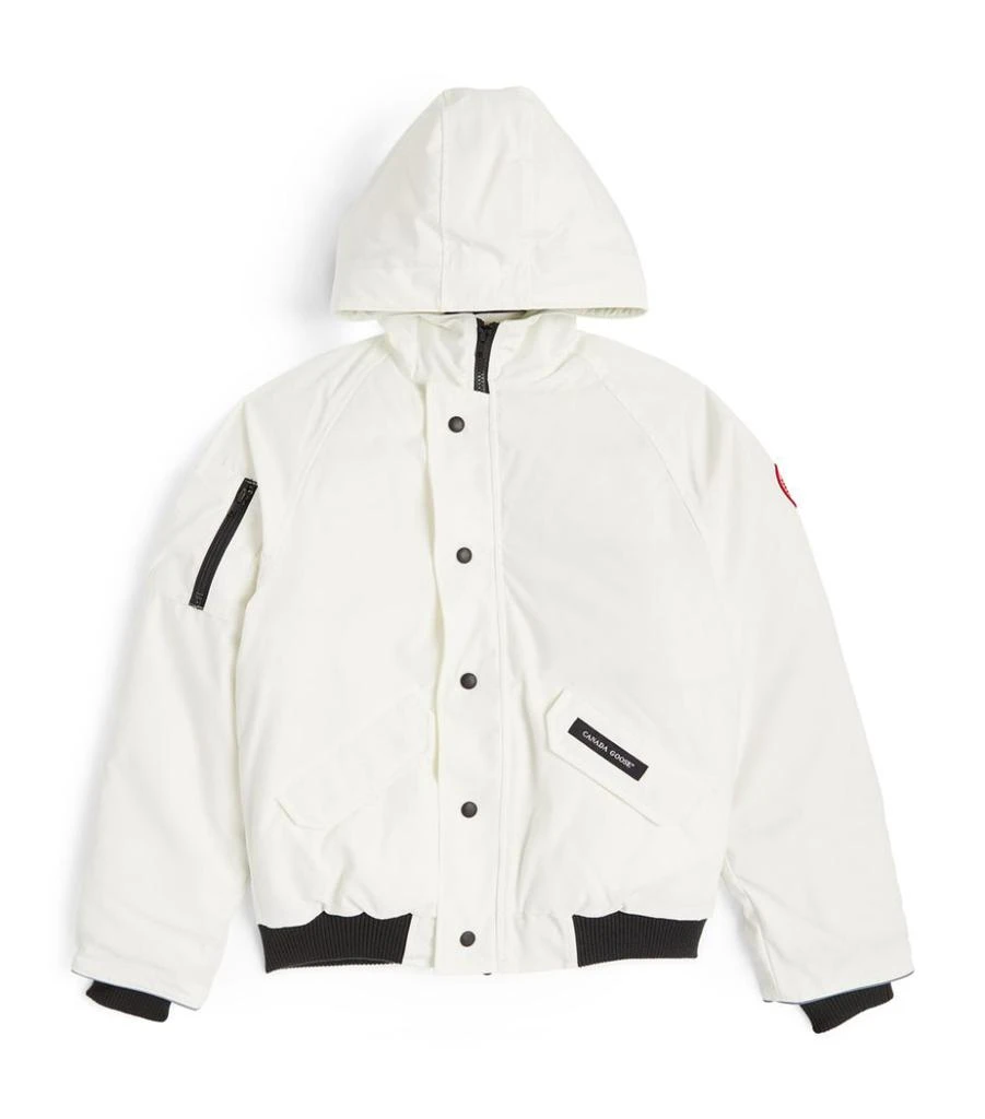 商品Canada Goose|Rundle Hooded Bomber Jacket (7-16 Years),价格¥6192,第1张图片