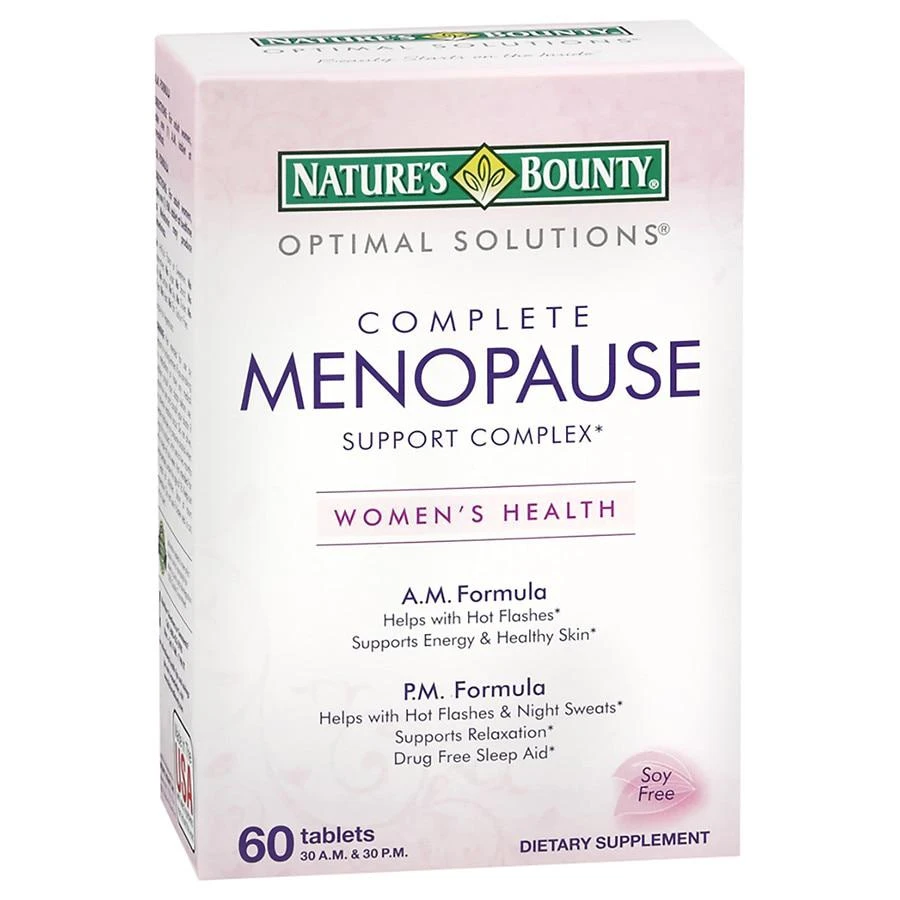 商品Nature's Bounty|Complete Menopause Support Complex Dietary Supplement Tablets,价格¥97,第1张图片