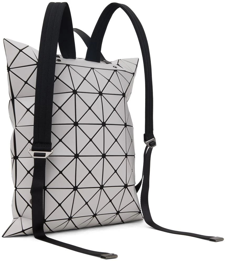 商品Issey Miyake|Gray Flat Pack Backpack,价格¥7330,第3张图片详细描述