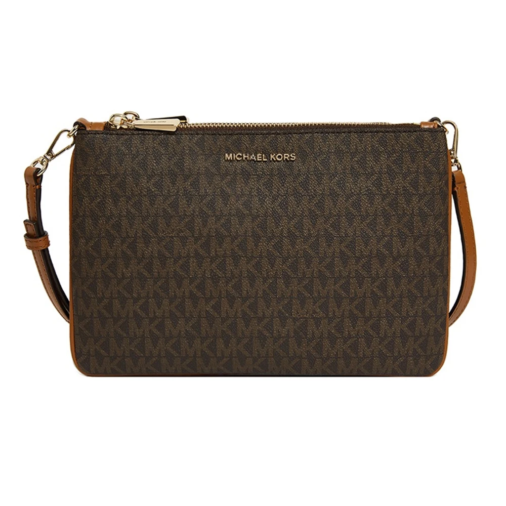 商品[国内直发] Michael Kors|Michael Kors 迈克高仕 棕色女士手拿包 32S9GF5C7B-BROWN,价格¥637,第1张图片