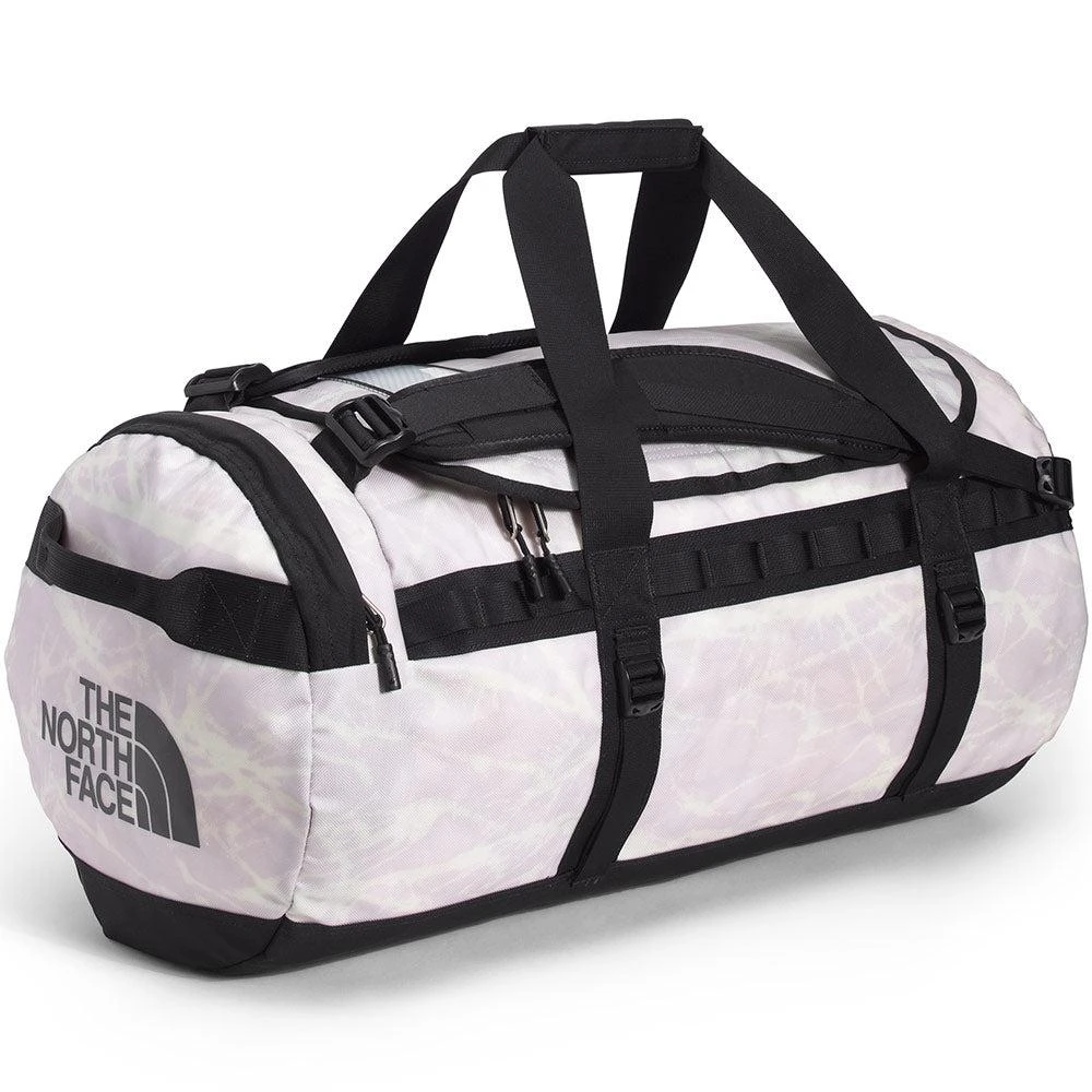 商品The North Face|Base Camp Duffel - M 'Lavender Fog Mountain Splatter Print / TNF Black',价格¥1129,第2张图片详细描述