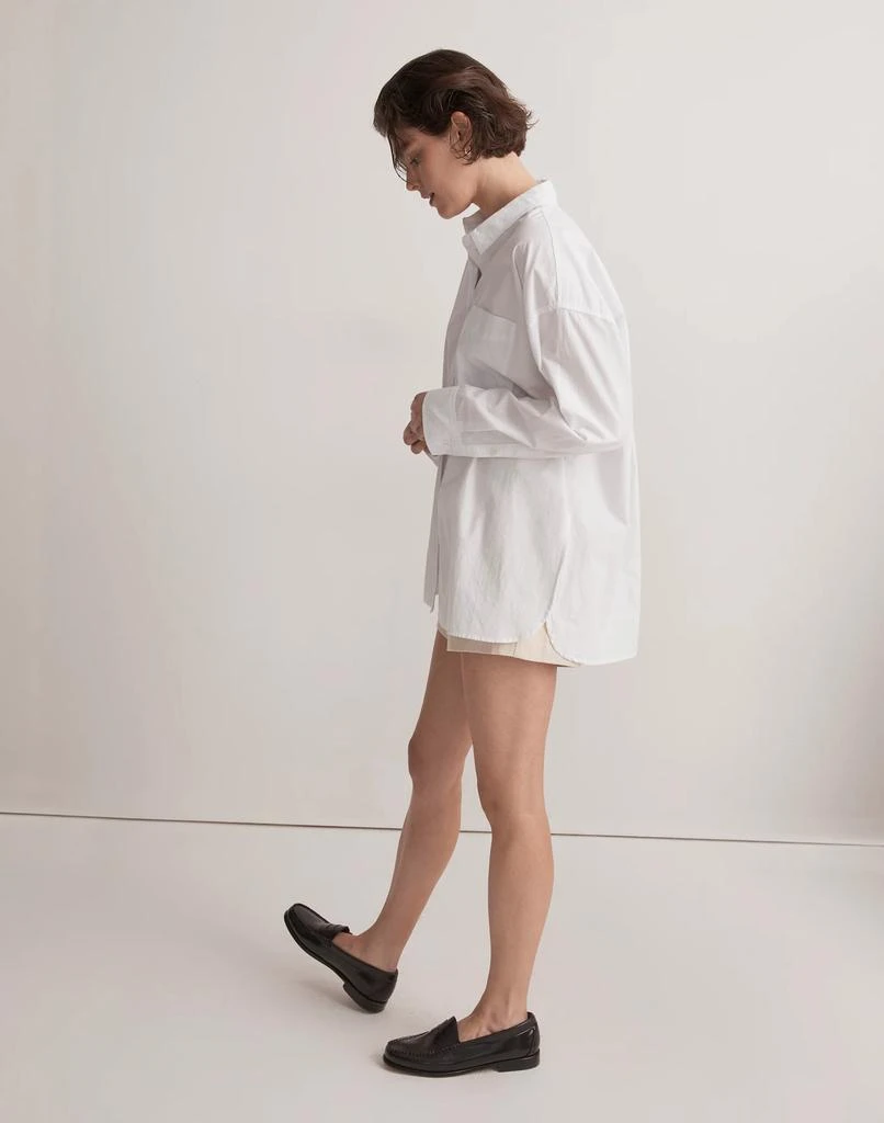 商品Madewell|The Signature Poplin Oversized Shirt,价格¥160,第2张图片详细描述