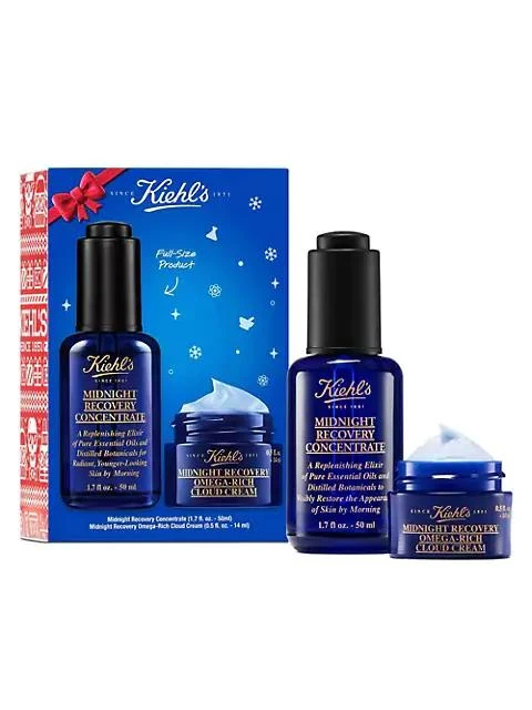 商品Kiehl's|Midnight Must Haves 2-Piece Moisturizing Cream & Oil Set,价格¥415,第2张图片详细描述