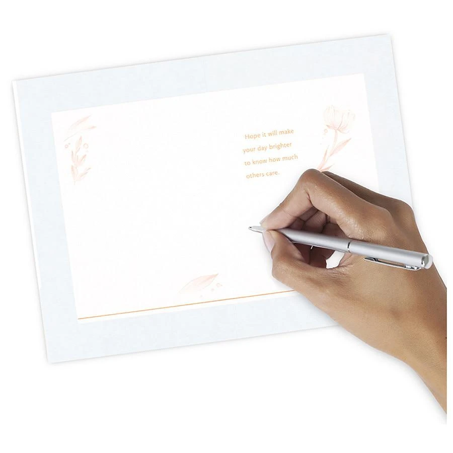 商品Hallmark|Thinking of You Card (Brighten Your Day Flower Pattern),价格¥35,第3张图片详细描述