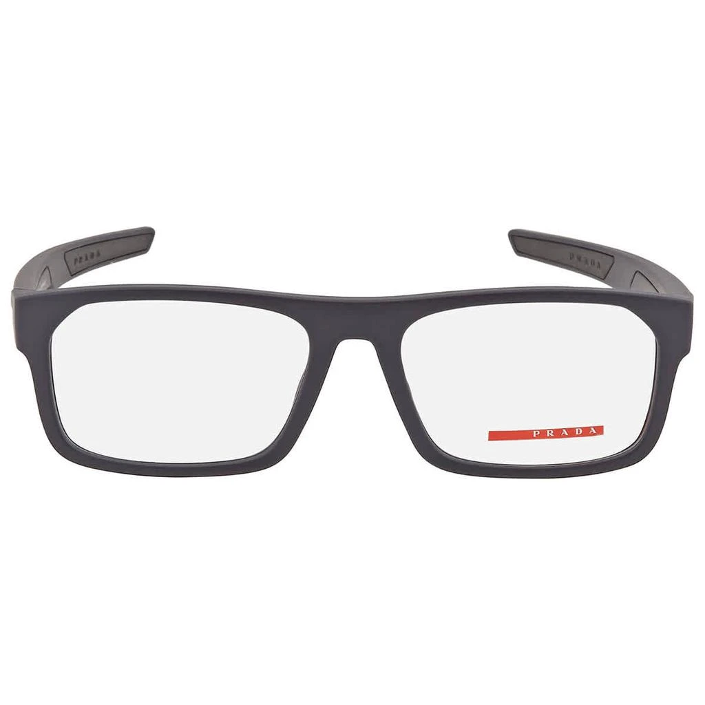 商品Prada|Prada Linea Rossa Demo Rectangular Mens Eyeglasses PS 08OV UR71O1 57,价格¥819,第2张图片详细描述