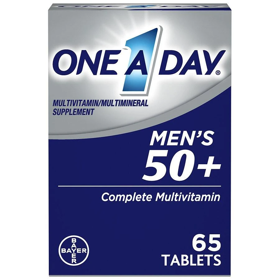 商品One A Day|Men's 50+ Healthy Advantage Multivitamin,价格¥57,第1张图片