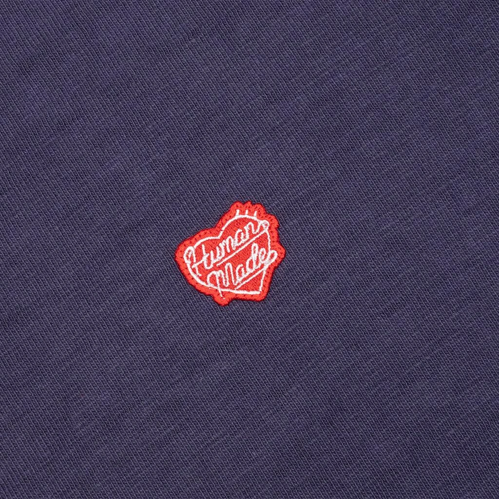商品Human Made|Heart Badge T-Shirt - Navy,价格¥895,第3张图片详细描述