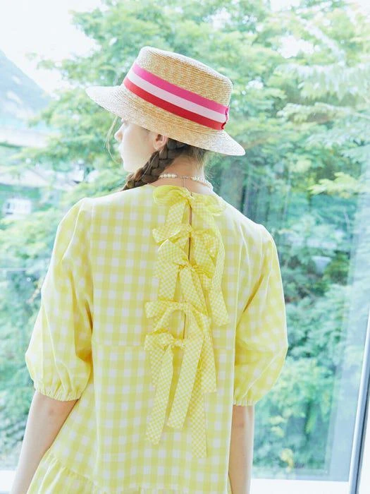 商品Le Forong|Dress_Yellow,价格¥1389,第4张图片详细描述