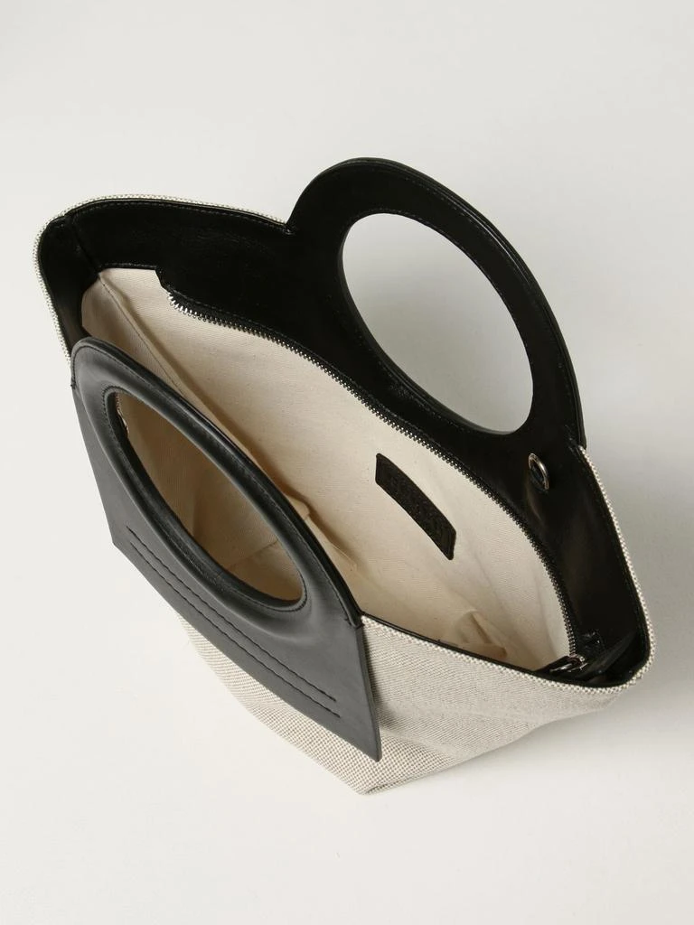 商品Hereu|Cala Hereu tote bag in canvas and leather,价格¥2456,第3张图片详细描述