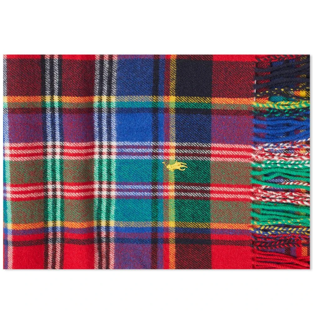 商品Ralph Lauren|Polo Ralph Lauren Tartan Scarf,价格¥338,第1张图片