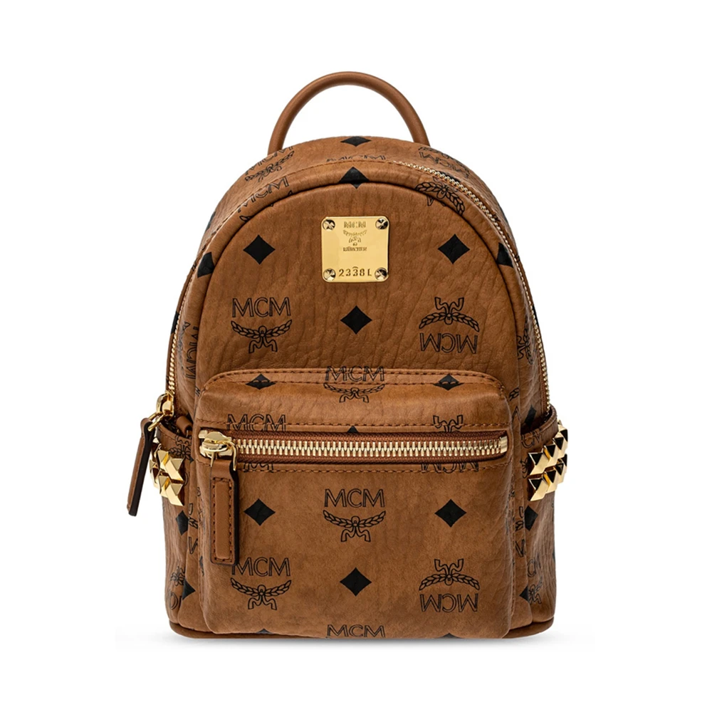 商品MCM|MCM 棕色女士双肩包 MMKAAVE13CO,价格¥4632,第1张图片