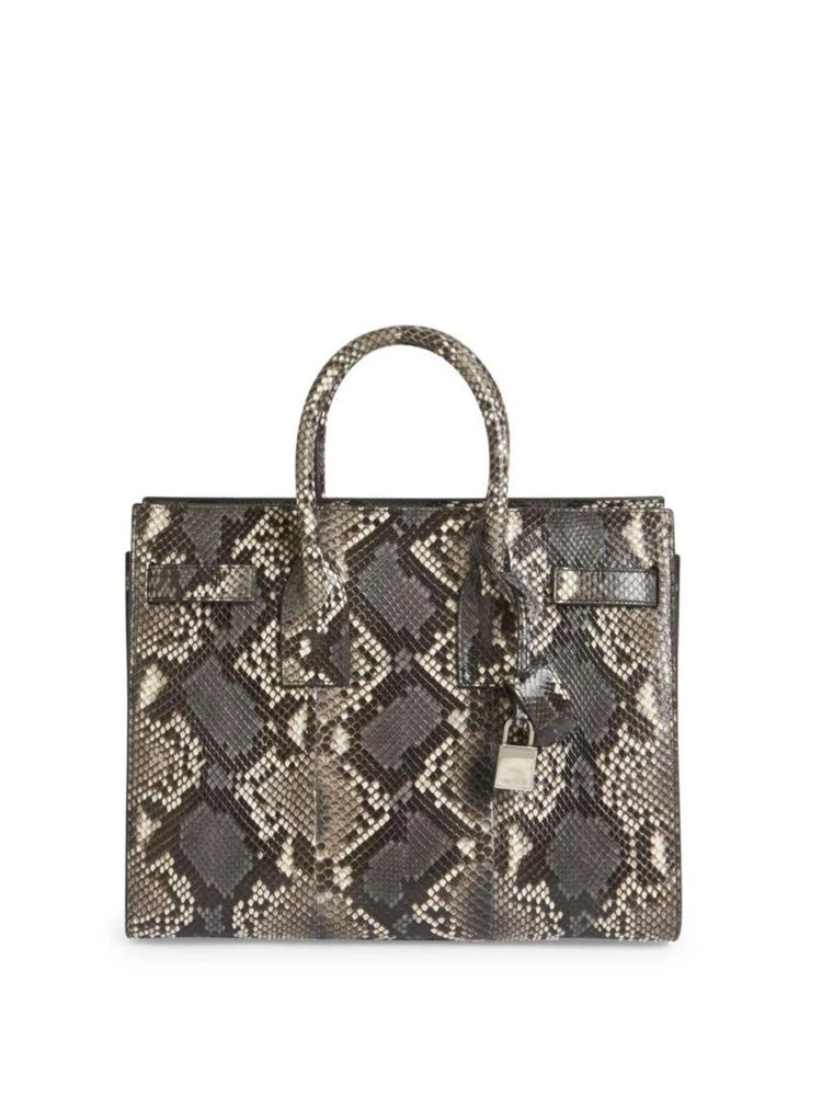 商品Yves Saint Laurent|Small Sac De Jour Python Satchel,价格¥24540,第1张图片