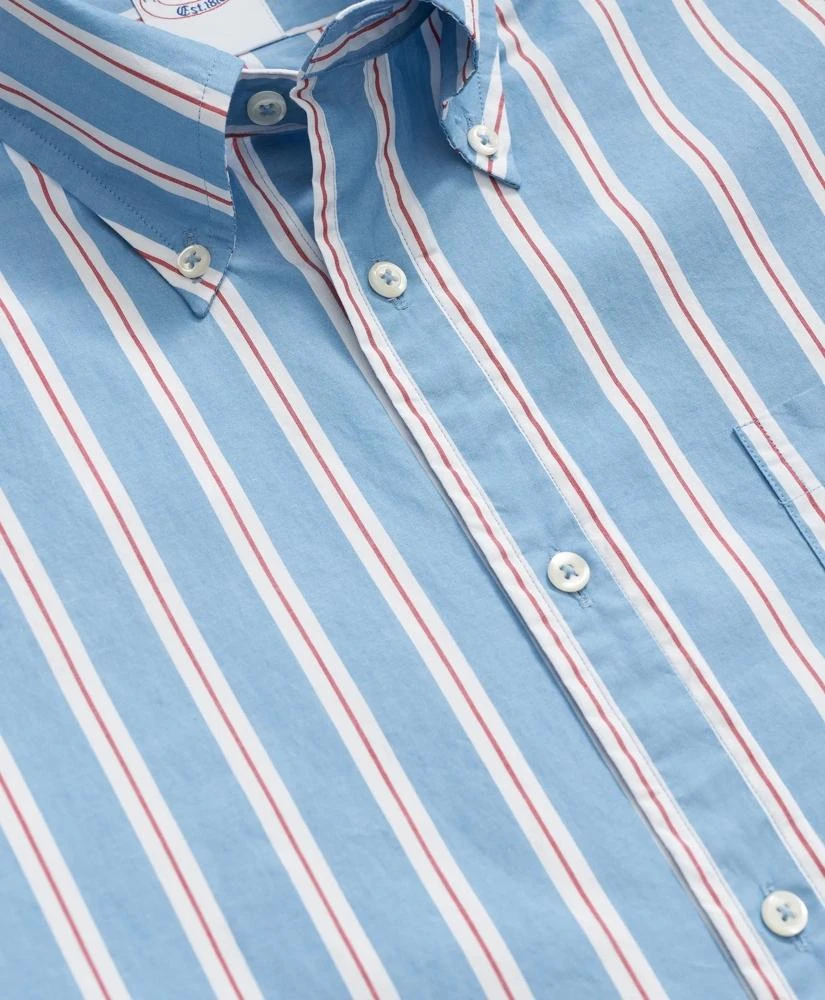 商品Brooks Brothers|男士 星期五衬衫，府绸条纹,价格¥367,第2张图片详细描述