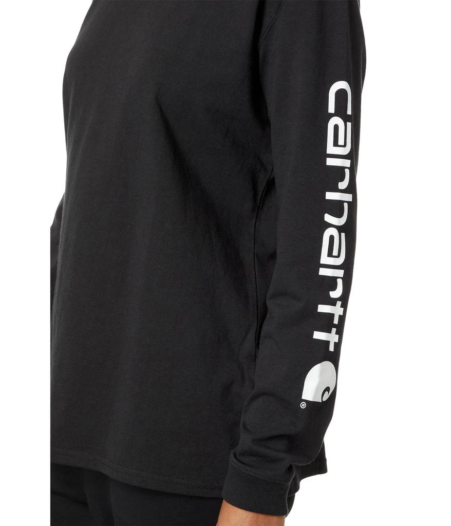 商品Carhartt|Loose Fit Heavyweight Long Sleeve Logo Sleeve T-Shirt,价格¥239,第3张图片详细描述