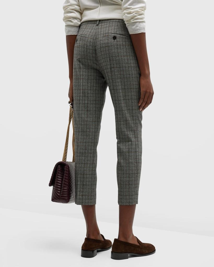 Treeca Slim-Fit Cropped Wool Trousers商品第6张图片规格展示
