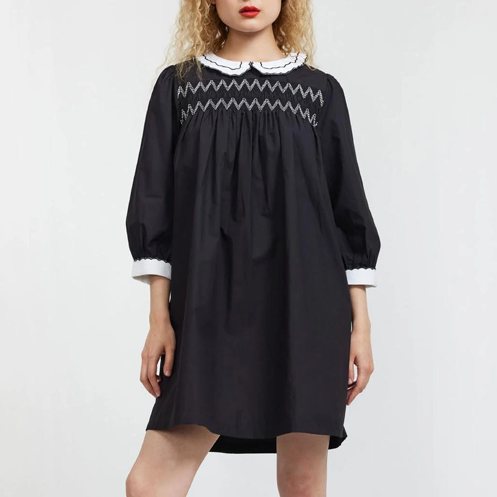 商品BATSHEVA|Pauline Cotton-Poplin Mini Dress,价格¥824,第1张图片