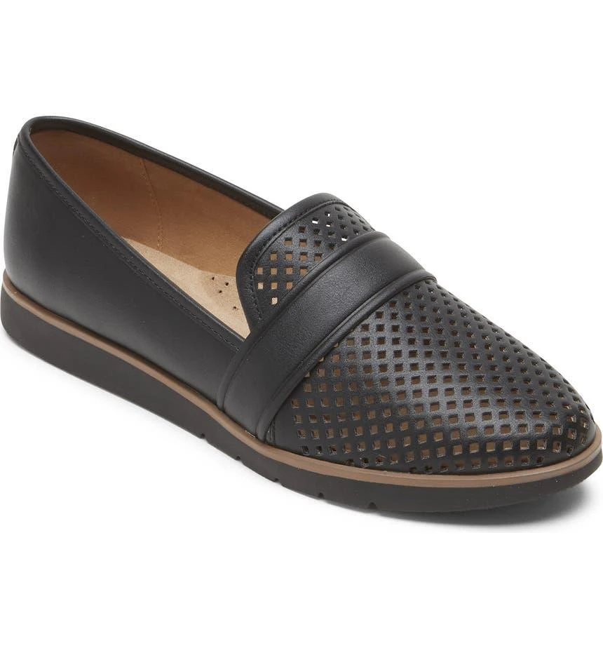 商品Rockport|Stacie Perforated Loafer,价格¥258,第1张图片