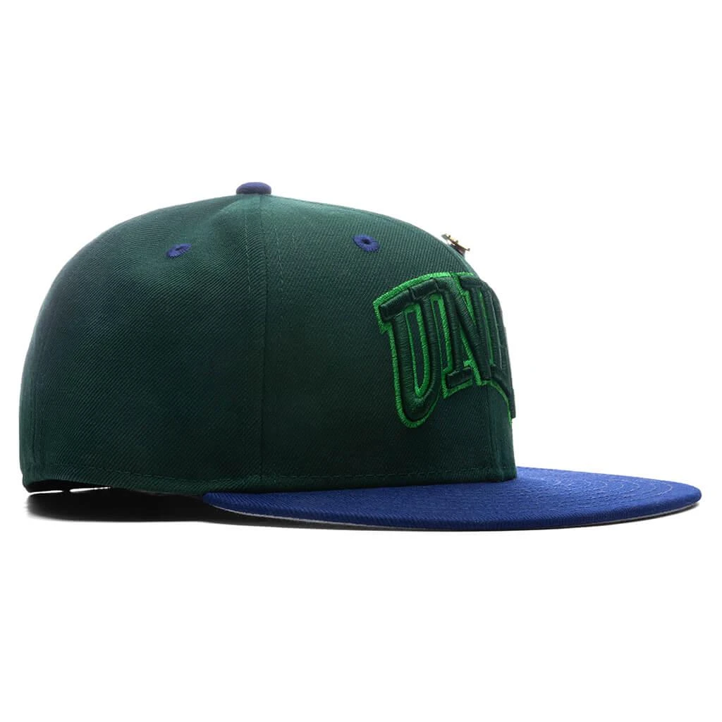 商品Feature|Feature x New Era "Timepiece" UNLV Rebels Fitted - Green/Royal,价格¥457,第3张图片详细描述