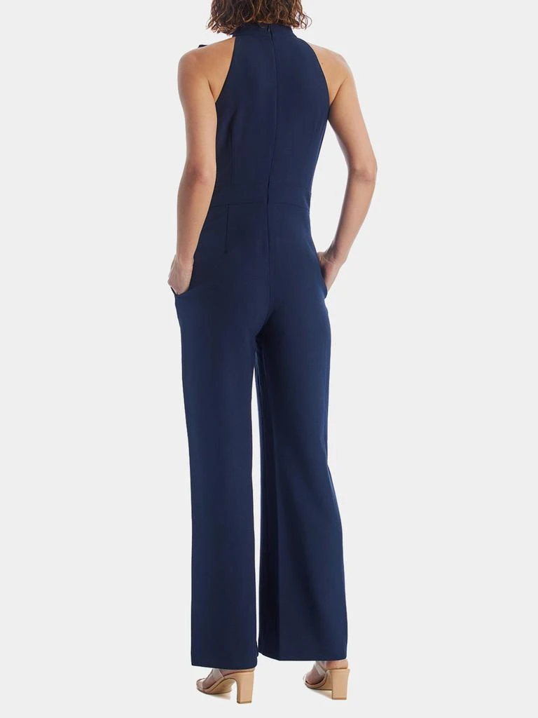 Signature Stretch Crepe Bow Neck Halter Jump Suit 商品