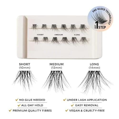 商品Velour Lashes|Velour-Xtensions™ Self-Stick Lash Clusters,价格¥142,第1张图片详细描述