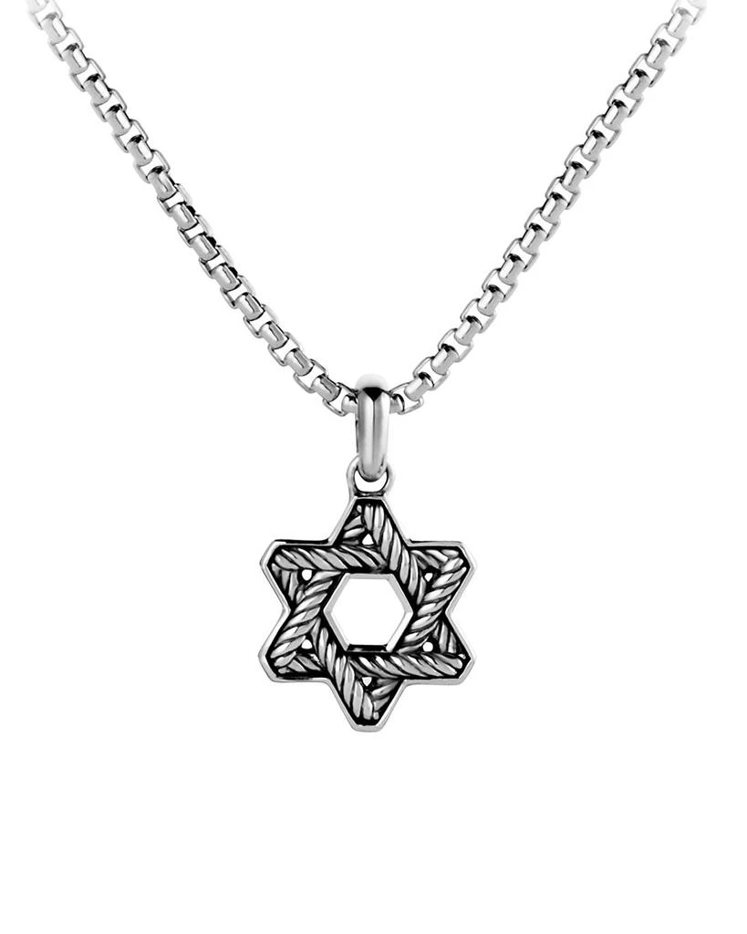 商品David Yurman|Sterling Silver Star of David Pendant,价格¥2066,第1张图片