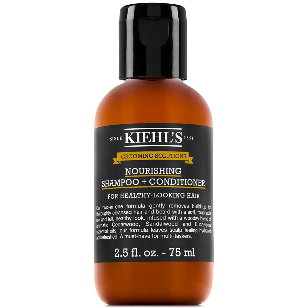 商品Kiehl's|Grooming Solutions Nourishing Shampoo + Conditioner, 2.5-oz.,价格¥75,第1张图片