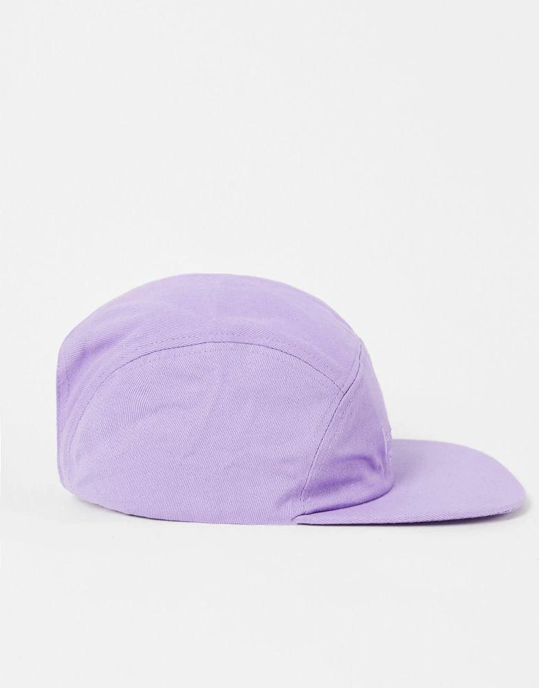 商品Reclaimed Vintage|Reclaimed Vintage inspired cotton twill 5 panel cap in washed lilac,价格¥106,第4张图片详细描述