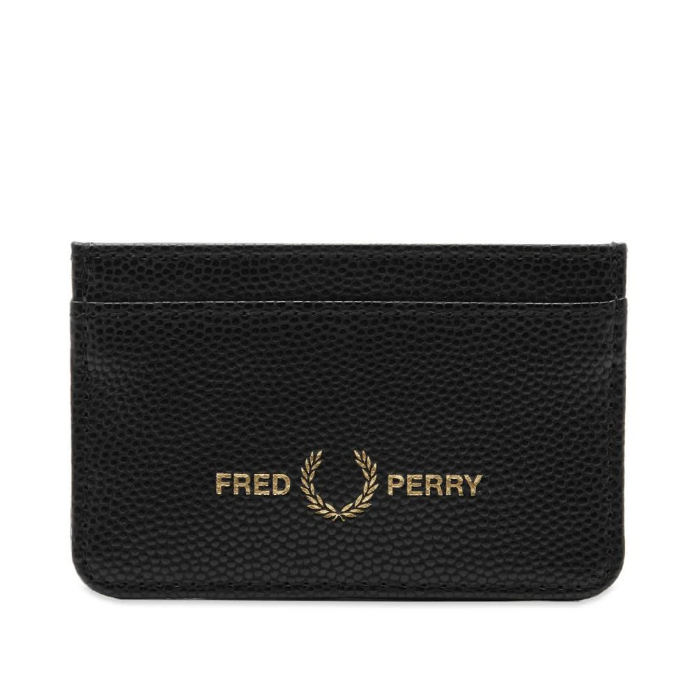 商品Fred Perry|Fred Perry Scotch Grain Textured Cardholder,价格¥201,第1张图片