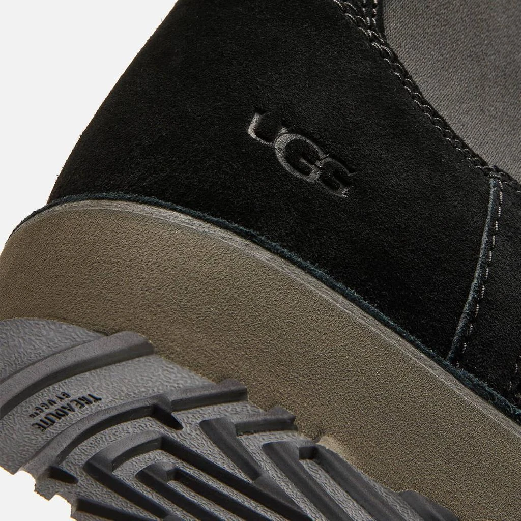 商品UGG|UGG Men's Campout Suede Chelsea Boots - Black,价格¥570,第4张图片详细描述