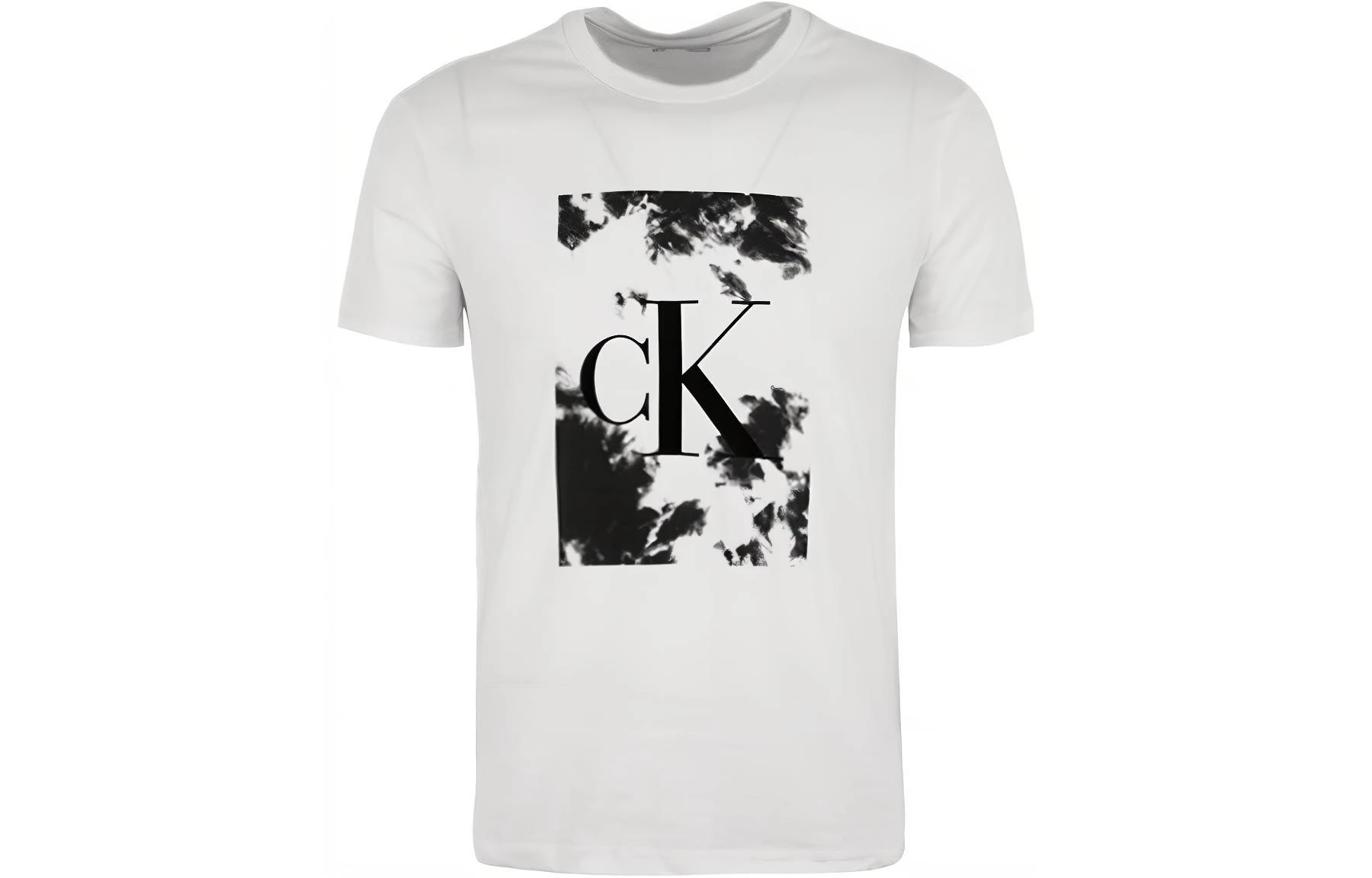 商品[国内直发] Calvin Klein|CK/ 字母印花休闲短袖T恤 男款 白色,价格¥313,第1张图片