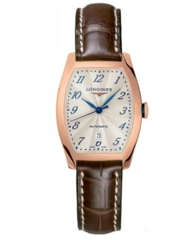 商品Longines|Longines Evidenza Silver Dial Leather Strap Women&apos;s Watch L2.142.8.73.2,价格¥37188,第1张图片