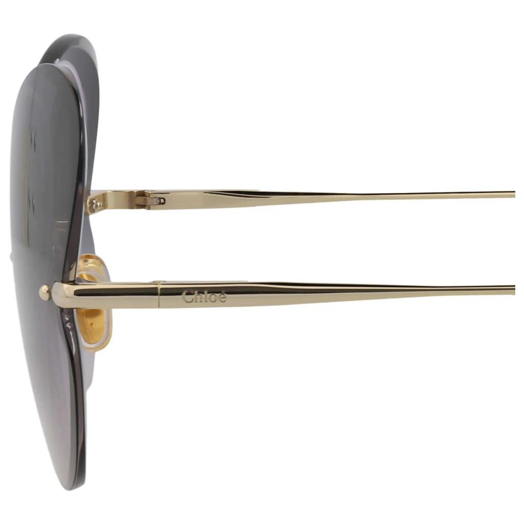 商品Chloé|Chloe Women's Gold Sunglasses,价格¥1169,第4张图片详细描述