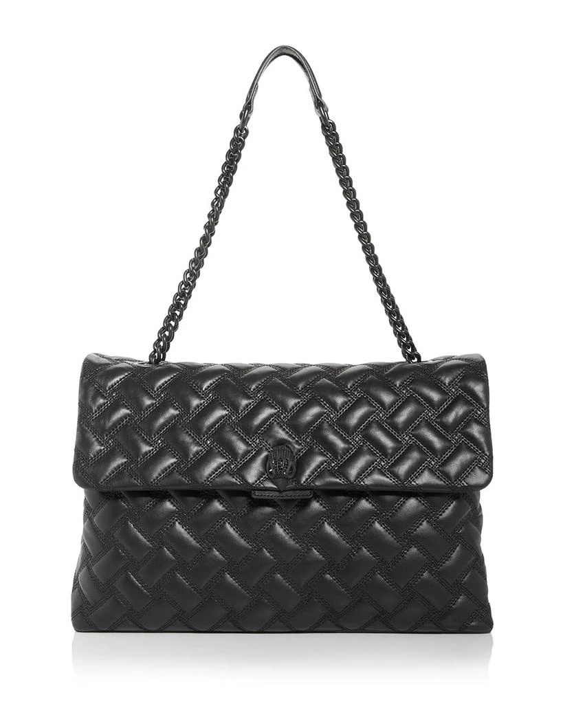 商品Kurt Geiger|Kensington Drench XXL Quilted Leather Shoulder Bag,价格¥2571,第1张图片