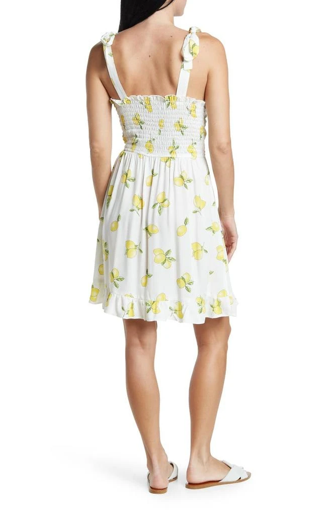 商品Love Ady|Lemon Print Tie Strap Dress,价格¥310,第2张图片详细描述