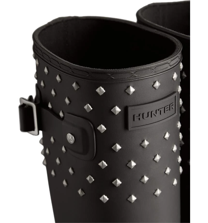 商品Hunter|Refined Stud Waterproof Tall Rain Boot,价格¥1052,第4张图片详细描述