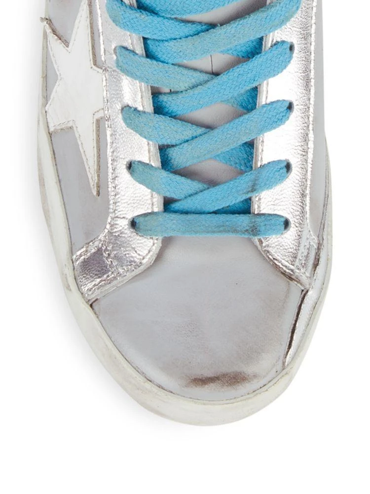 商品Golden Goose|Distressed Superstar Sneakers,价格¥2473,第3张图片详细描述