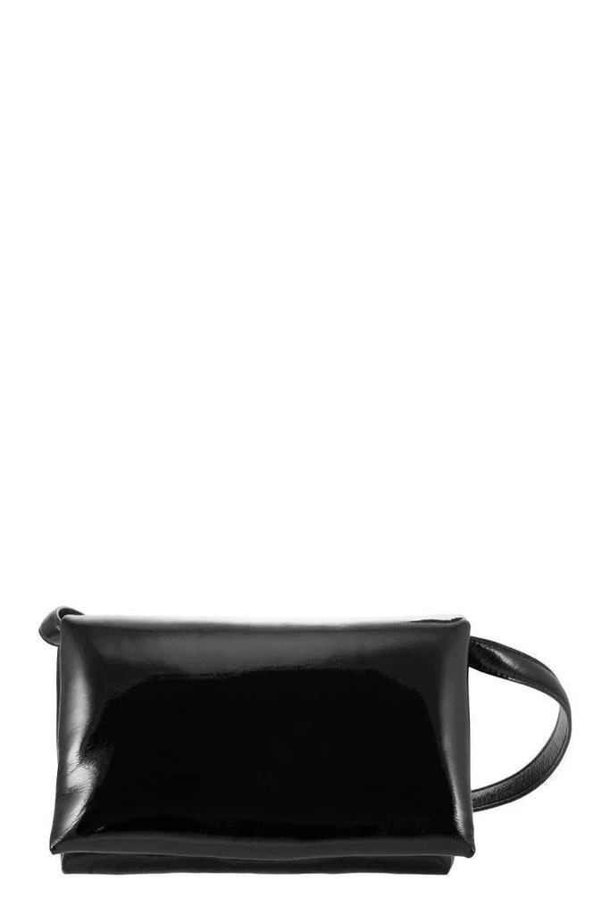 商品Marni|Marni Prisma - Patent Leather Shoulder Bag in Black,价格¥5855,第1张图片